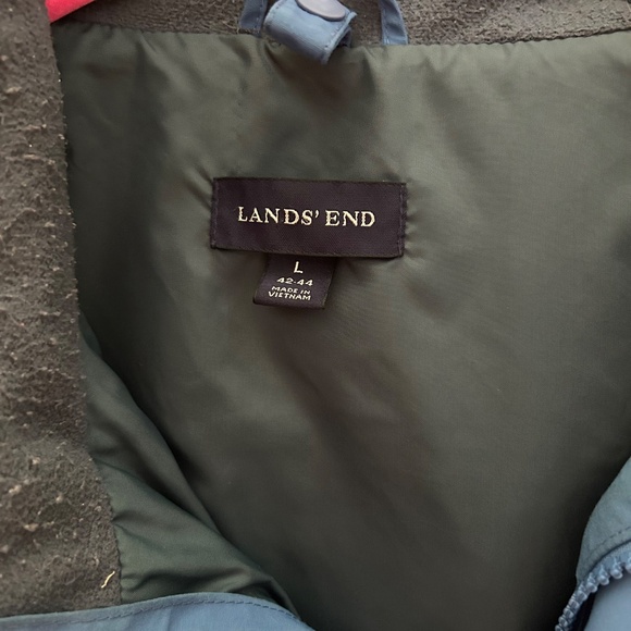 Men’s Lands’ End Squall Lined Jacket Size L (42-44) - Picture 2 of 7